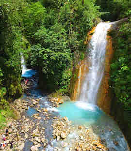 Blue Falls of Costa Rica